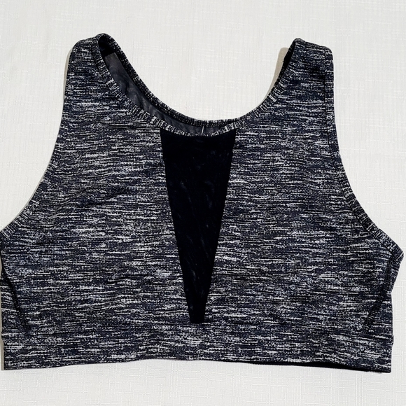 PINK Victoria's Secret Tops - VSX Victoria's Secret Womens Medium Gray Athletic Workout Sports Bra